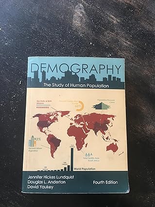 demography the study of human population 1st edition jennifer hickes lundquist ,douglas l anderton ,david