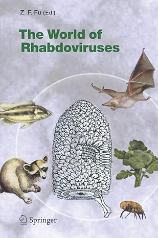 the world of rhabdoviruses 1st edition z f fu 354024011x, 978-3540240112