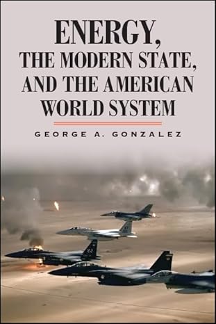 energy the modern state and the american world system 1st edition george a gonzalez 1438469810, 978-1438469812