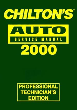 chiltons auto repair manual 1996 2000 1st edition the nichols/chilton editors ,chilton 0801993008,