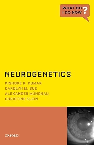 neurogenetics wdidn p 1st edition christine klein 0199383898, 978-0199383894