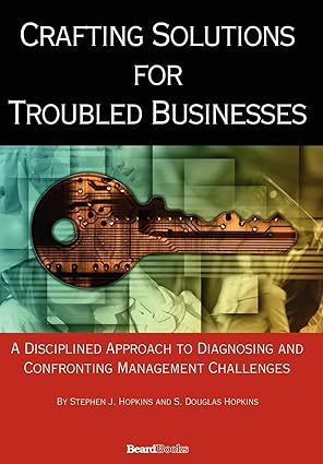 crafting solutions for troubled businesses 1st edition stephen j hopkins 1587982870, 978-1587982873