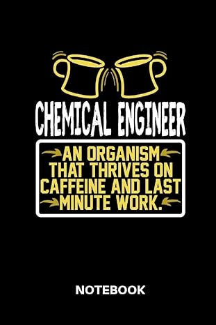 chemical engineer notebook lined notebook for chemical engineers to track all informations of daily work life