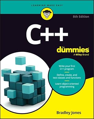 c++ for dummies 1st edition bradley l jones 1394380445, 978-1394380442