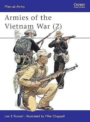 armies of the vietnam war 1962 1975 1st edition lee e russell ,mike chappell 0850455146, 978-0850455144