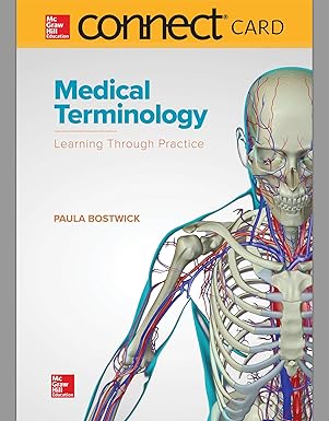 connect access card for medical terminology learning through practice 1st edition paula bostwick 1260470741,