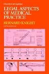 legal aspects of medical practice 1st edition bernard knight 0443045682, 978-0443045684