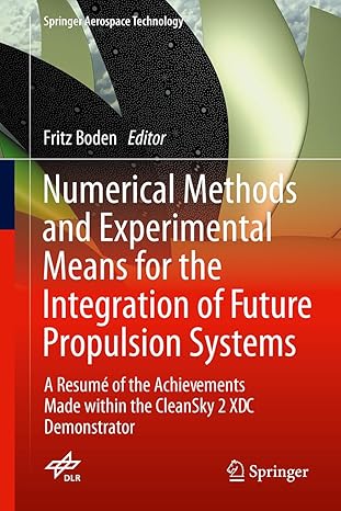 numerical methods and experimental means for the integration of future propulsion systems a resuma of the