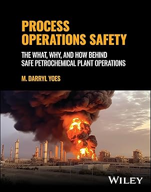 process operations safety the what why and how behind safe petrochemical plant operations 1st edition m