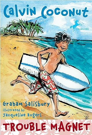 calvin coconut trouble magnet 1st edition graham salisbury 037584600x, 978-0375846007