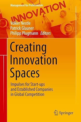 creating innovation spaces impulses for start ups and established companies in global competition 1st edition