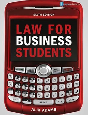 law for business students 1st edition ms alix adams 140822545x, 978-1408225455