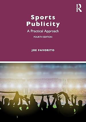 sports publicity 1st edition joe favorito 1032769262, 978-1032769264