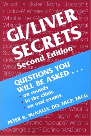 gi/liver secrets 1st edition peter r mcnally do msrf facg 1560534397, 978-1560534396