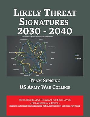 likely threat signatures 2030 2040 1st edition us army war college team sensing 1608882365, 978-1608882366