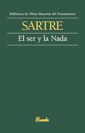 el ser y la nada/ the being and nothing 1st edition jean paul sartre 9500393077, 978-9500393072