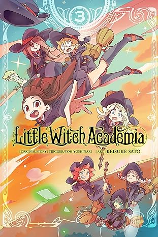 little witch academia vol 3 1st edition yoh yoshinari ,taylor engel ,keisuke sato ,rochelle gancio