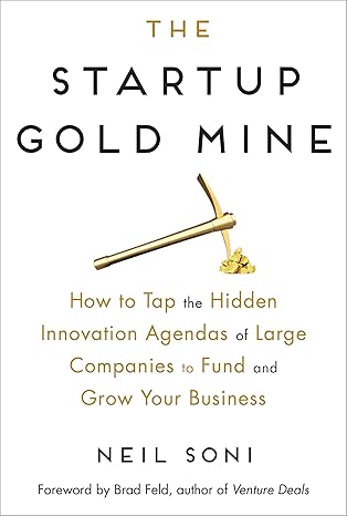 the startup gold mine how to tap the hidden innovation agendas of large companies to fund and grow your