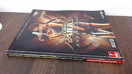 lara croft tomb raider anniversary prima official game guide 1st edition david hodgson 0761556168,