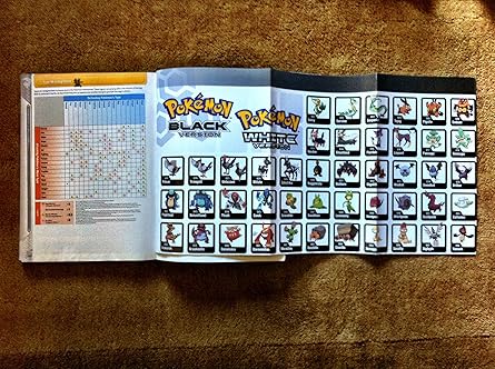 pokemon black version and pokemon white version volume 2 the official unova pokedex and guide 1st edition the