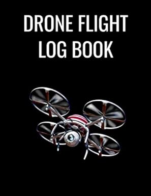 drone flight log book 1st edition ronin media books 1688634886, 978-1688634886