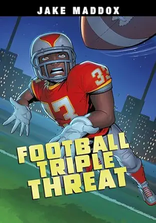 football triple threat 1st edition jake maddox ,jesus aburto 1666353442, 978-1666353440