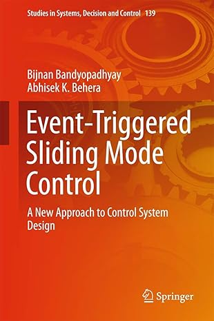 event triggered sliding mode control 1st edition bandyopadhyay 3319742183, 978-3319742182