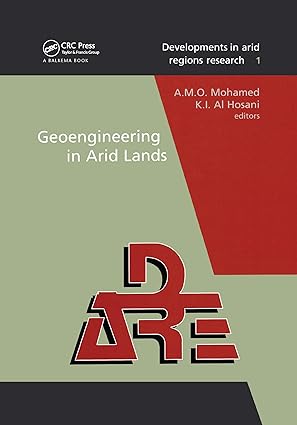 geoengineering in arid lands 1st edition a m o mohamed ,k i al hosani 9058091600, 978-9058091604