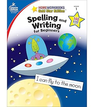 carson dellosa spelling and writing for beginners workbooka grade 1 spelling sentence structure high