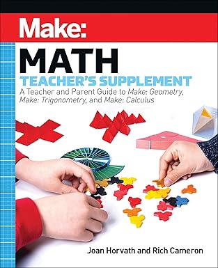 make math teachers supplement 1st edition joan horvath ,rich cameron 1680458302, 978-1680458305