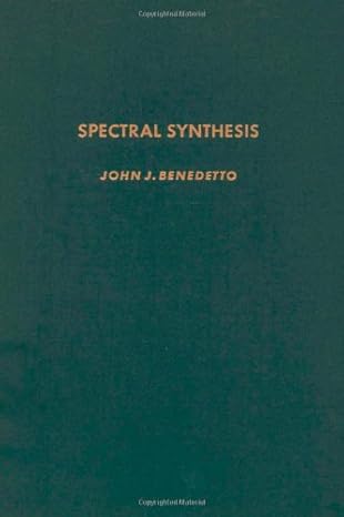 spectral synthesis volume 66 1st edition author unknown 0120870509, 978-0120870509