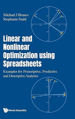 linear and nonlinear optimization using spreadsheets examples for prescriptive predictive and descriptive