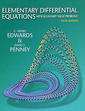 elementary differential equations with boundary value problems 1st edition c henry edwards ,david e penney