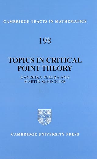 topics in critical point theory 1st edition kanishka perera ,martin schechter 110702966x, 978-1107029668