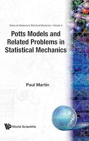potts models and related problems in 1st edition paul purdon martin 9810200757, 978-9810200756