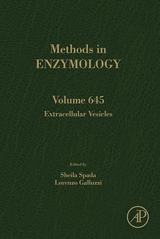 extracellular vesicles 1st edition sheila spada ,lorenzo galluzzi 0128206624, 978-0128206621