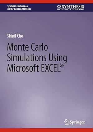 monte carlo simulations using microsoft excela 1st edition shinil cho 3031338855, 978-3031338854