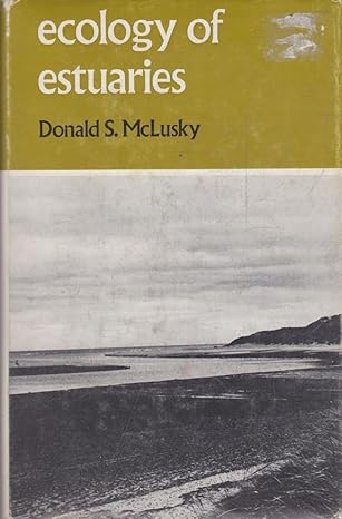 ecology of estuaries 1st edition mclusky donald s 0435616005, 978-0435616007