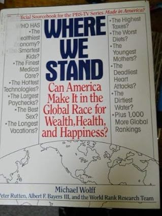 where we stand 1st edition michael wolf 0553081195, 978-0553081190