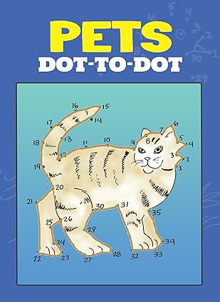 pets dot to dot 1st edition barbara soloff levy 0486448908, 978-0486448909