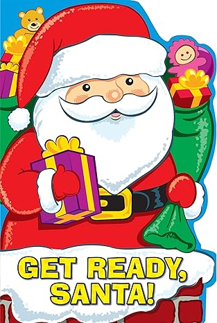 get ready santa shaped board book 1st edition edited by sequoia children\\\\\\\'s publishing 1642691445,