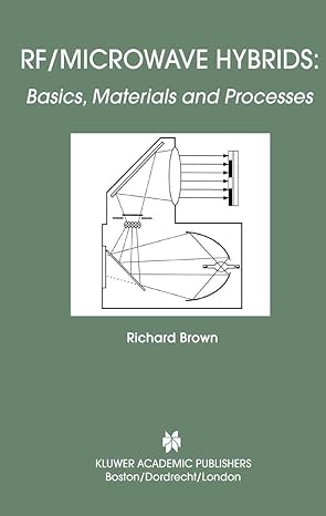 rf/microwave hybrids basics materials and processes 1st edition richard brown 1402072333, 978-1402072338