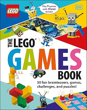 the lego games book 50 fun brainteasers games challenges and puzzles 1st edition tori kosara 1465497862,