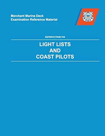 mmdref coast pilots and light lists 1st edition us coast guard 0160419581, 978-0160419584