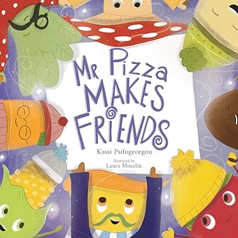 mr pizza makes friends a journey of self discovery and friendship 1st edition kassi psifogeorgou ,laura