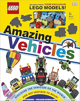 lego amazing vehicles includes four exclusive lego mini models 1st edition rona skene 0241363500,