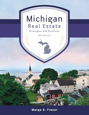 michigan real estate principles and practices 1st edition marge a fraser 1629800104, 978-1629800103