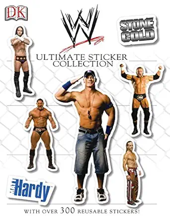wwe sticker collection 1st edition bradygames 0756653800, 978-0756653804