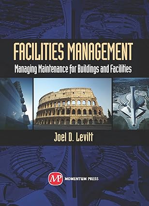 facilities management managing maintenance for buildings and facilities 1st edition joel d levitt 1606503243,