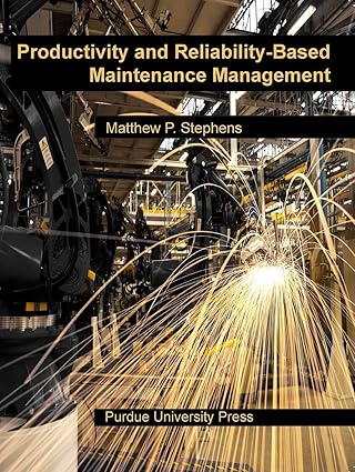 productivity and reliability based maintenance management 1st edition matthew p stephens 1557535922,